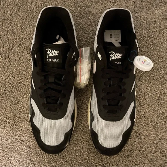Nike Air Max Patta Waves Black With Bracelet 10.5 Brand New  display picture 3